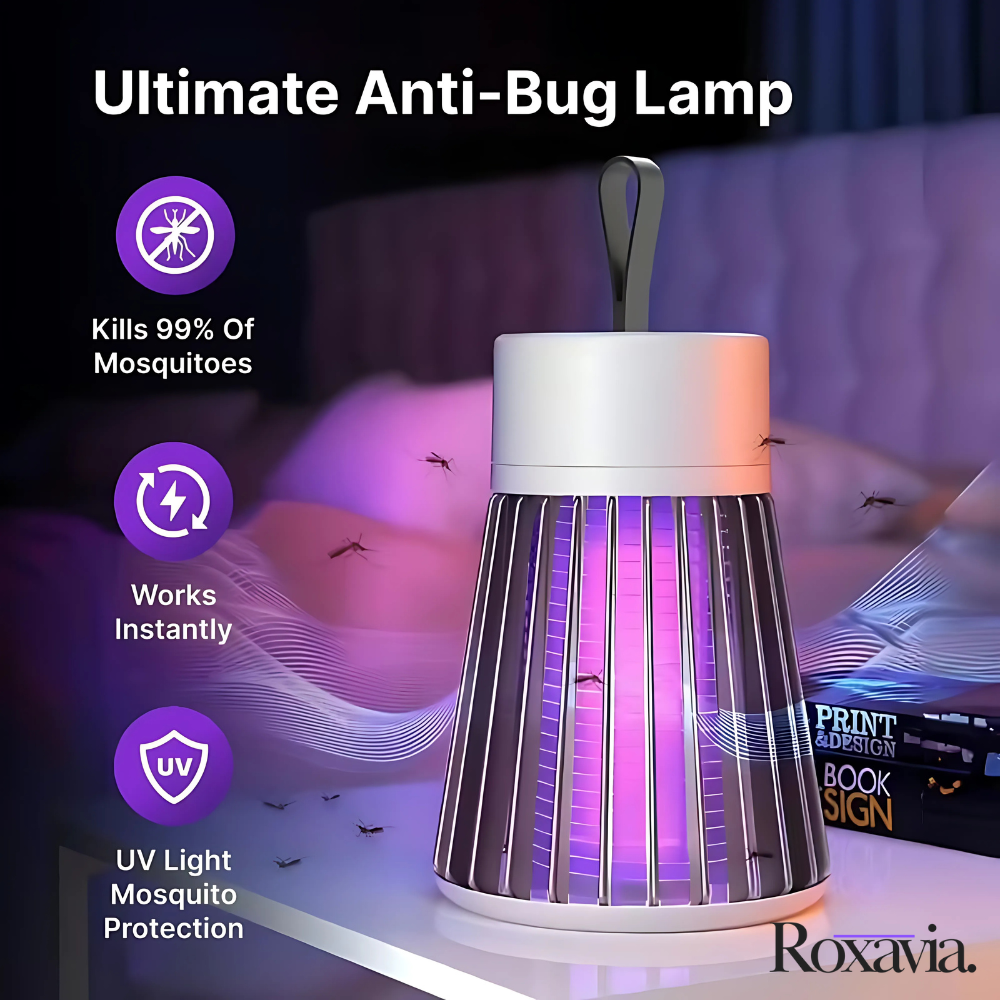Ultimate USB Mosquito Zapper Lamp – Quiet, Powerful, Kid-Safe Protection (2025 Edition)